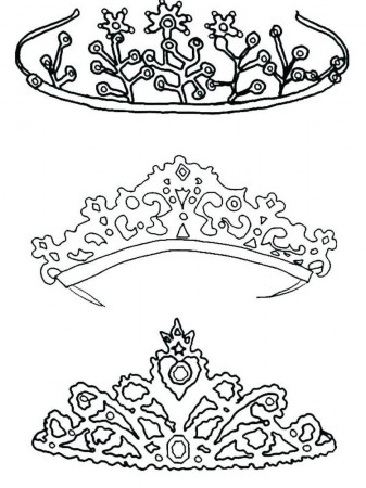 queens crown coloring pages. For a king, the crown is a symbol of his  power. By wearing a crown,… | Princess crown, Princess coloring pages, New  year coloring pages