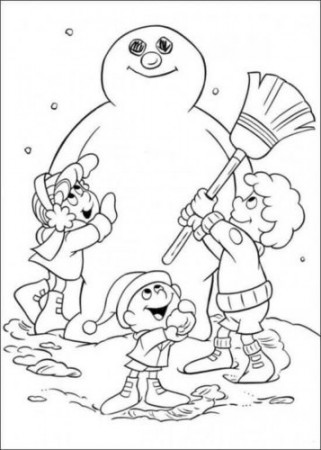 27 Free Frosty The Snowman Coloring Pages Printable