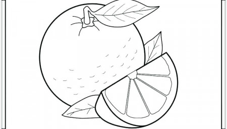 Coloring Pages | Orange Coloring Pages