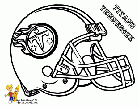 Tennessee Titans Football Helmet Coloring Pages - Get Coloring Pages