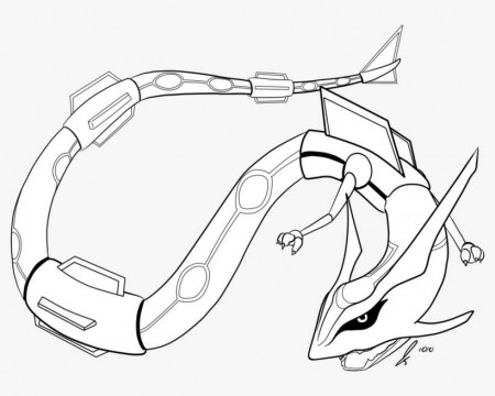 Pokemon Rayquaza Coloring Page - Lugia PNG Image | Transparent PNG ...