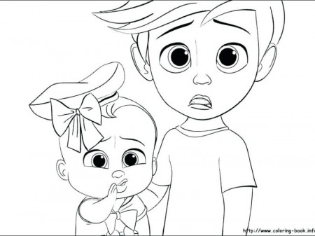 The Boss Baby Coloring Pages at GetDrawings | Free download