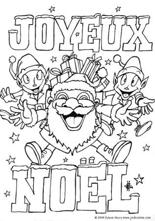 Joyeux Noel Coloring Pages at GetDrawings | Free download