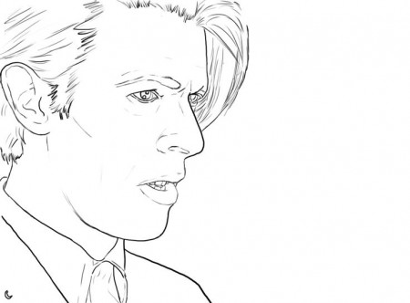The David Bowie Coloring Book : Photo | Coloring books, Anatomy coloring  book, David bowie
