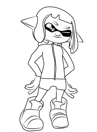 Splatoon Coloring Pages - Best Coloring Pages For Kids | Coloring pages for  kids, Coloring pages, Animal coloring pages