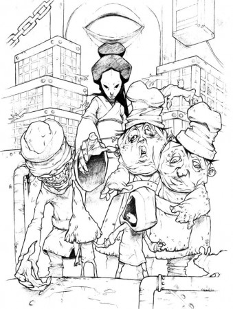 Little Nightmares Coloring Pages - Free Printable Coloring Pages for Kids