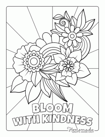 Free Flower Coloring Pages for Kids ...