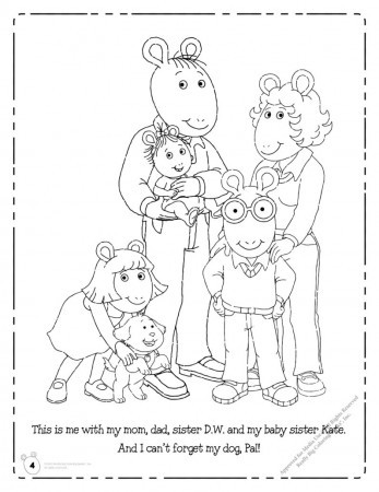 Arthur® Coloring Book Official