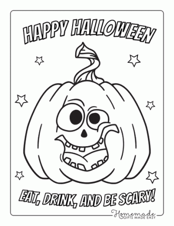 Free Pumpkin Coloring Pages for Kids ...