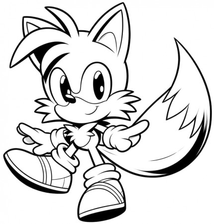 Sonic the Hedgehog Coloring Pages - 44 ...