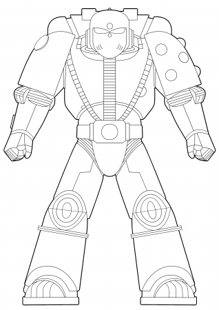 Imperial Armor Online Coloring Template ...