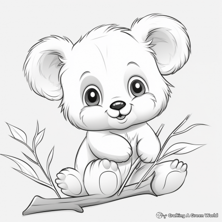 Koala Coloring Pages - Free & Printable!