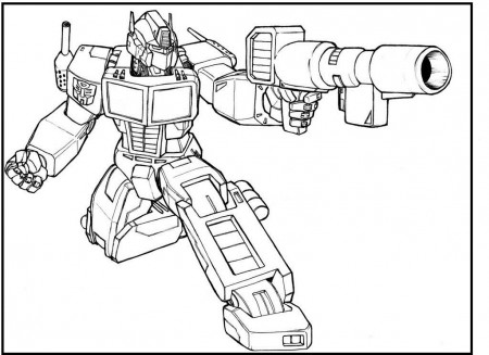 Optimus Prime Transformers Coloring Pages For Kids #gRn ...