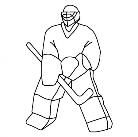 39 Hockey Coloring Pages Instant Download Printable PDF - Etsy