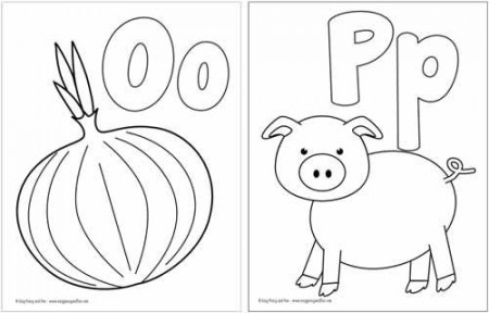 Free Printable Alphabet Coloring Pages | Alphabet coloring pages, Alphabet  printables, Preschool alphabet printables