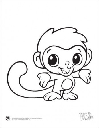 Coloring Pages Animals Cute - Coloring