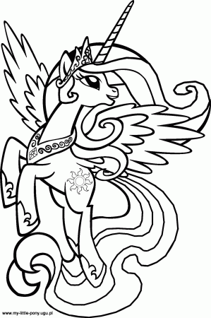 12 Pics of Celestia My Little Pony Coloring Pages - My Little Pony ...