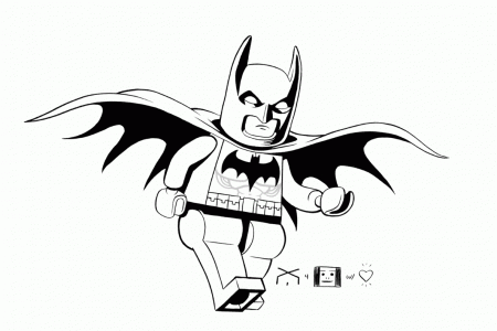 Lego Batman Coloring Pages - COLORINGPAG