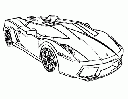 Racing Cars Coloring Pages Free - High Quality Coloring Pages