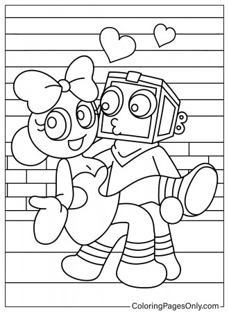 Dandy's World coloring pages ...