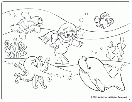 Summer Coloring Pages For Preschoolers | Nucoloring.xyz