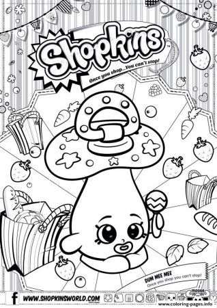 Print shopkins season 2 Coloring pages