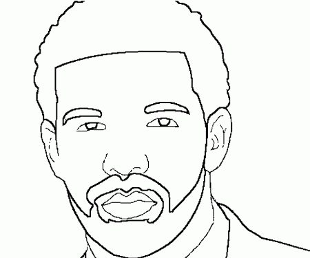 Drake Coloring Page