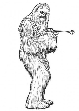 chewbacca coloring pages - High Quality Coloring Pages
