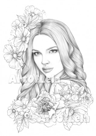 Coloring Page to Download Printable Adult Coloring Pages - Etsy