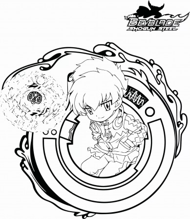 Beyblade Coloring Pages