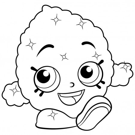 Lenny Lime Shopkins Coloring Page - Free Printable Coloring Pages for Kids