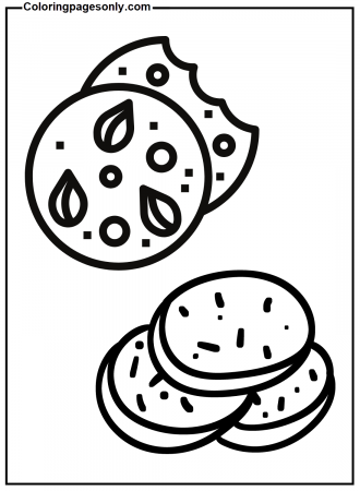 Free Cookie Coloring Pages - Cookie Coloring Pages - Coloring Pages For  Kids And Adults