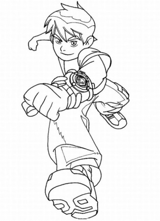 Ben 10 Coloring Pages | Team colors