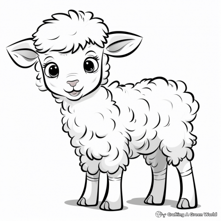 Sheep Coloring Pages - Free & Printable!