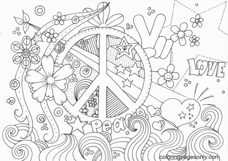 Peace world Coloring Pages - International Day of Peace Coloring Pages - Coloring  Pages For Kids And Adults