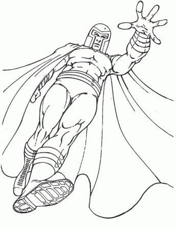 Magneto #80811 (Supervillains) – Printable coloring pages