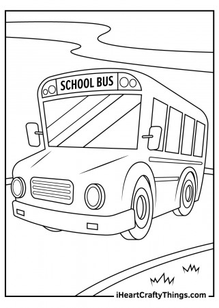 School Bus Coloring Pages (Updated 2021)