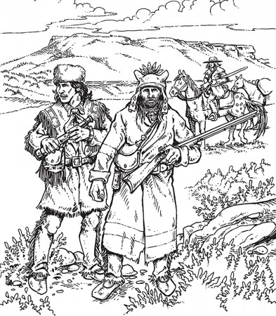Mountain Men -- The History of Fur Trapping Coloring Book (Dover American  History Coloring Books): Prechtel, Jeff: 9780486799681: Amazon.com: Books