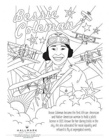 Free Black History Month coloring pages to celebrate with the family or in  the classroom | Hallmark Ideas & Inspiration
