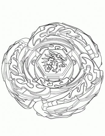 printable beyblade coloring page - Clip Art Library