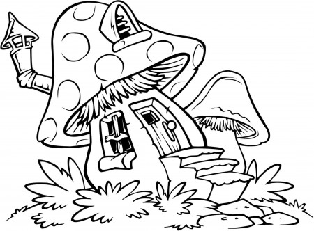 Just Coloring: Free Mushroom Coloring Pages Mushroom ...