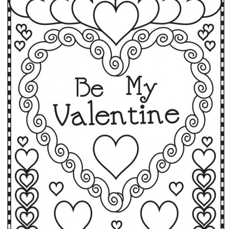 Valentines Day Coloring Pages 2020 | Free Valentine's Day ...