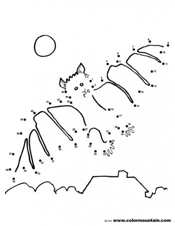 coloring page for kids ~ Free Dot To Coloring Pages ...