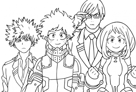 My hero academia | My hero, My hero academia, Coloring pages