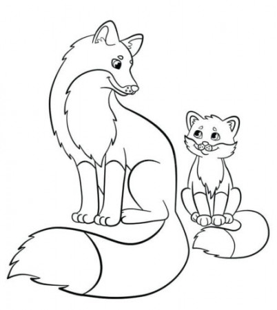 35 Free Fox Coloring Pages Printable