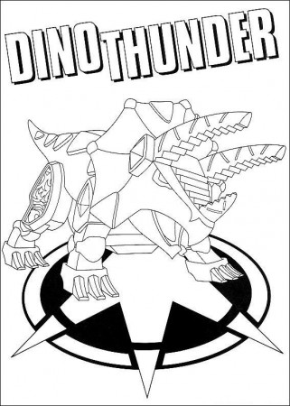 Power Rangers Dino Charge Coloring Pages | Power rangers coloring ...