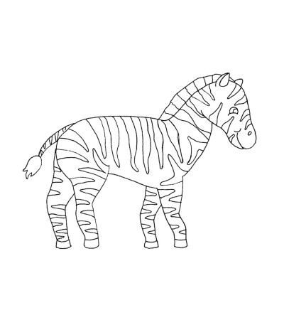 Top 20 Free Printable Zebra Coloring Pages Online