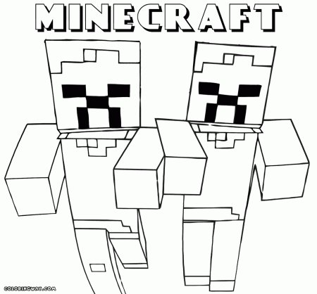 Coloring Pages: Minecraft Coloring Pages Coloring Pages To ...