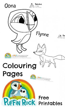 Printable Puffin Coloring Page - Coloring Page