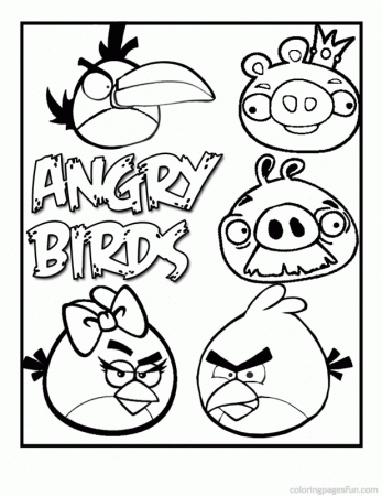 Angry Birds Coloring Pages 34 | Free Printable Coloring Pages 